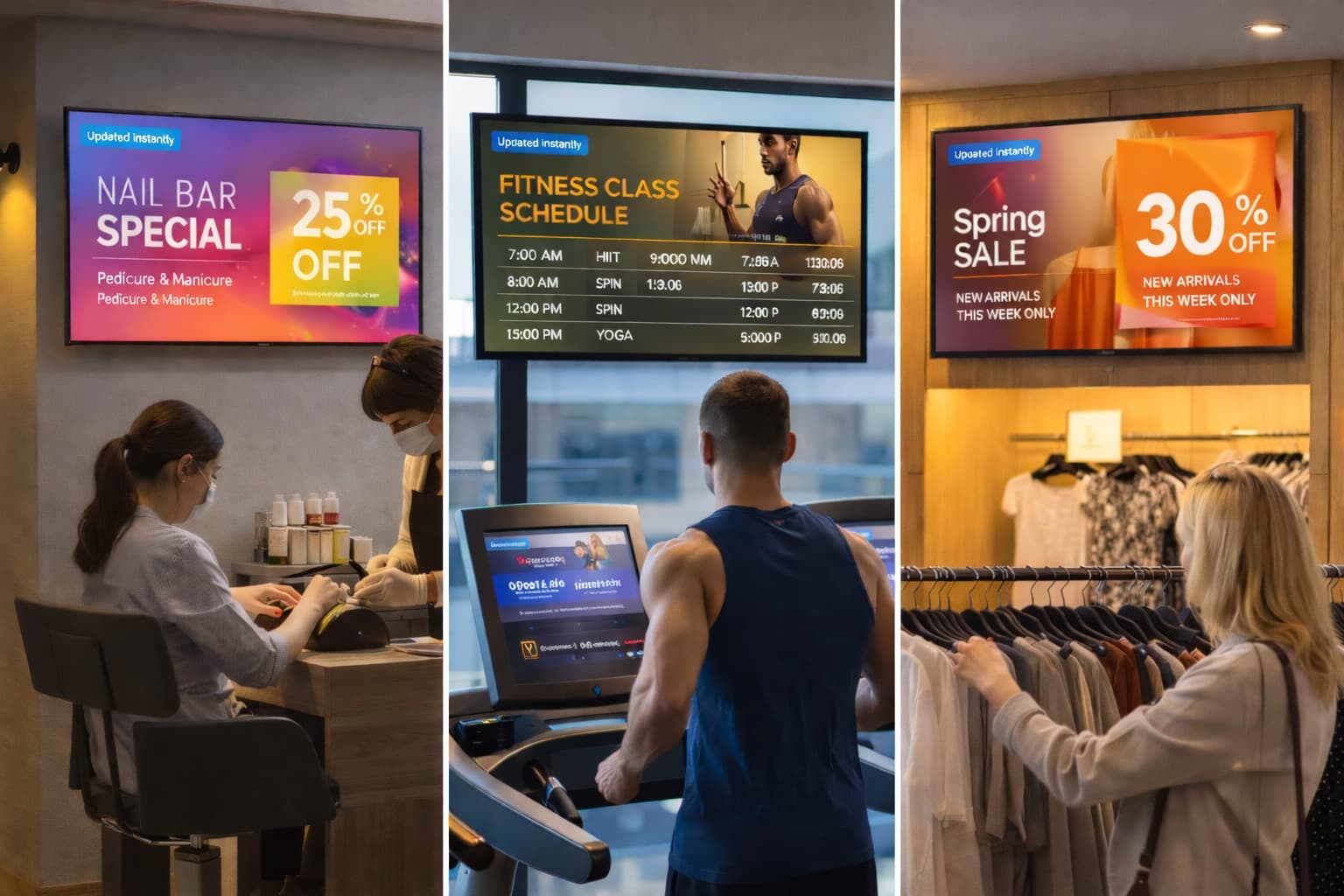 Update every screen, everywhere